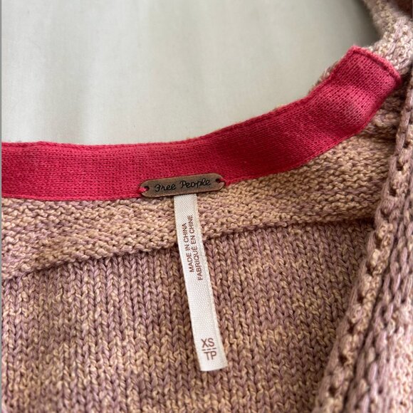 Free People Cropped Sweater - Size XS - Picture 3 of 4